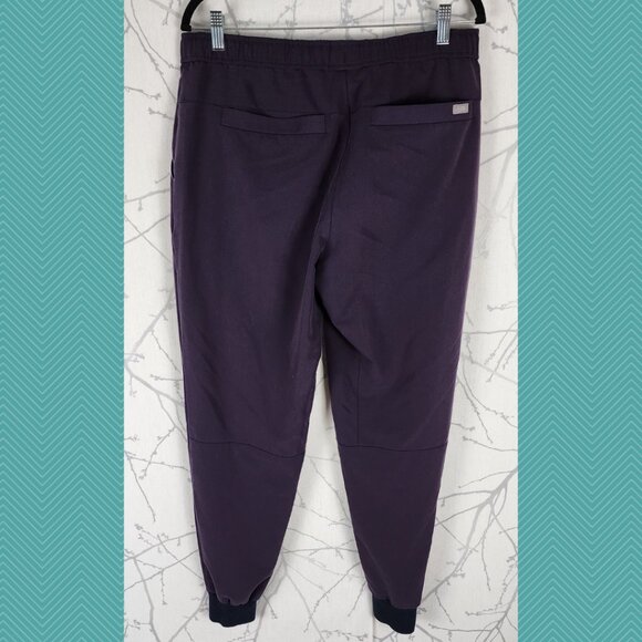 Figs Purple Mid Rise Tansen Jogger Scrub Pants - Picture 2 of 5